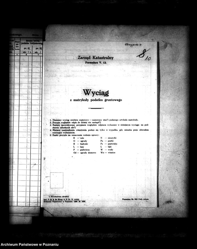 Obraz 14 z jednostki "Przymusowy wykup majątku Chrzypsko Wielkie i Białcz powiatu międzychodzkiego"