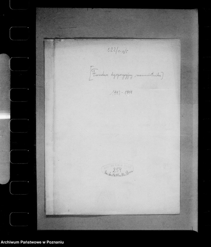 Obraz 4 z jednostki "Fundusz dyspozycyjny namiestnika"