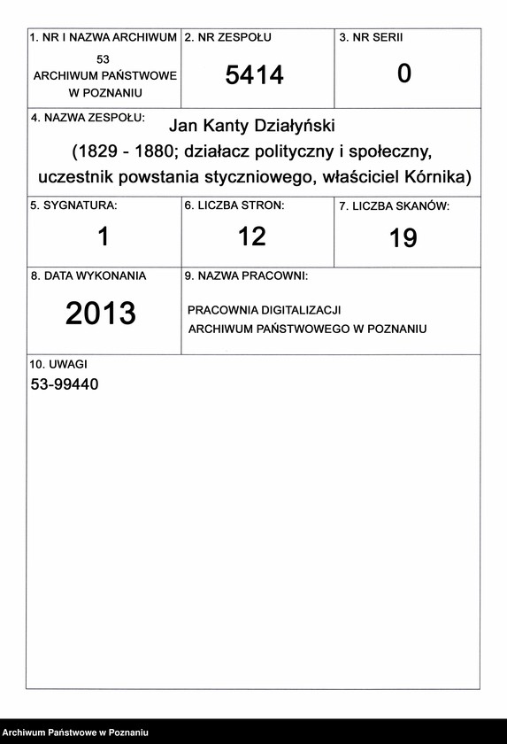 image.from.unit.number "Wyrok na Jana Kantego Działyńskiego w tzw. procesie berlińskim (za udział w powstaniu styczniowym)"