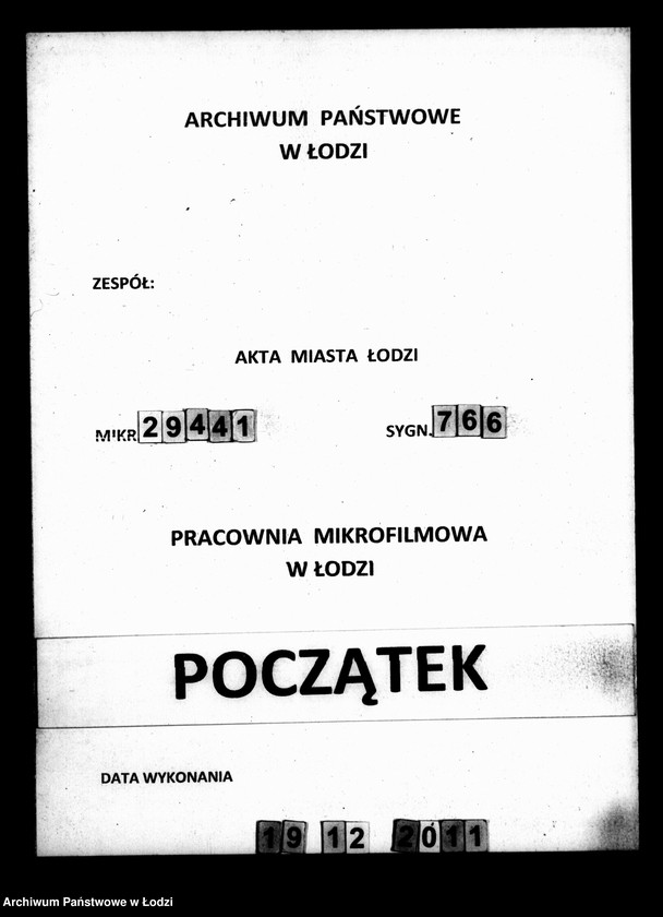 Obraz 1 z jednostki "Akta w przedmiocie paszportów"
