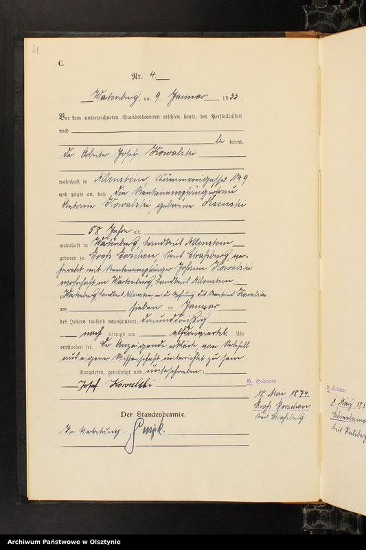 image.from.unit.number "Sterbe-Haupt-Register Nr 1 - 83"