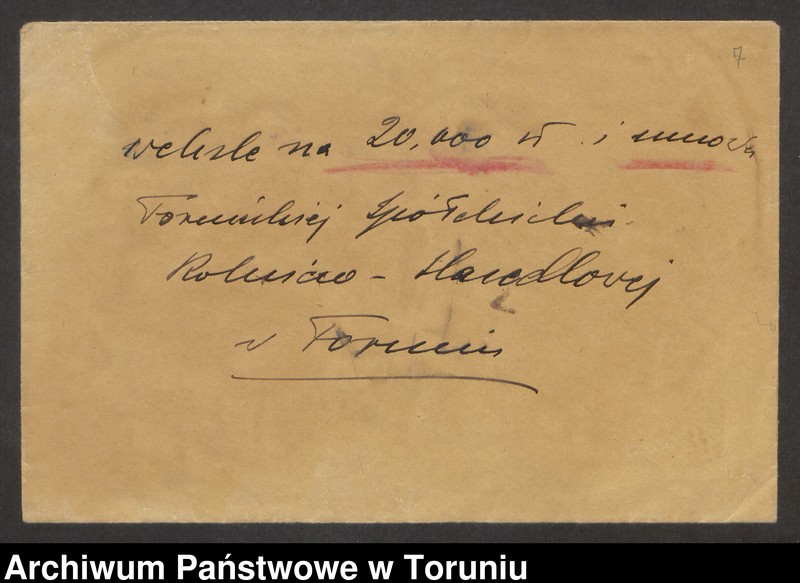 image.from.unit.number "[Jan Mieczysław Sczaniecki. Pisma dot. postępowania wobec spółdzielni "Rolnik" w Chełmży w stanie upadłości, list inż. B. Dobrzyckiego nt. organizacji Pierwszej Pomorskiej Wystawy Turystycznej w Toruniu, dyplom z Pom. Wystawy Ogrodniczo - Przemysłowej]"