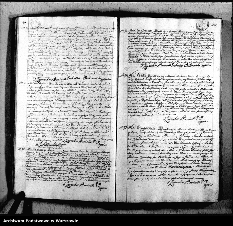 image.from.unit.number "Akta urodzeń, małżeństw i zgonów"