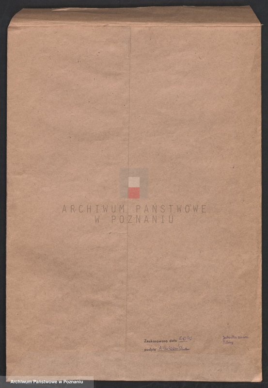 Obraz 3 z jednostki "Ekstrakt z ksiąg grodzkich kaliskich wpisu z 1786. 27. X pozwu sądowego w sprawie pretensji Franciszka Sułkowskiego do niektórych majętności; język łaciński"