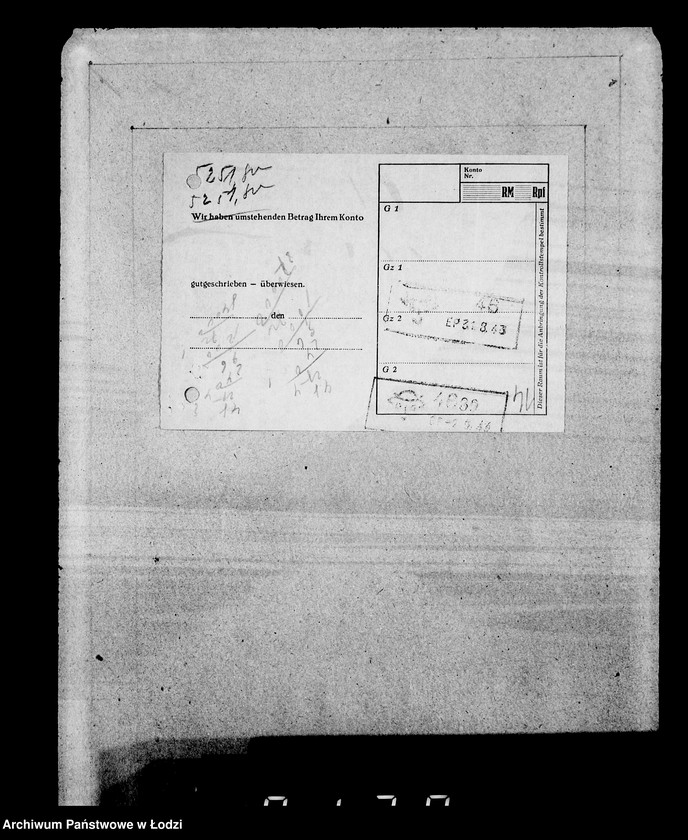 Obraz 18 z jednostki "Sonderkonto 12300. Belege 1656-1792"