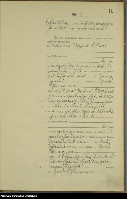 image.from.unit.number "Heiraths-Haupt-Register Nr 1 - 13"