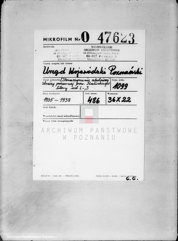 Obraz 2 z jednostki "/Stowarzyszenie ochotniczej straży pożarnej powiatu kaliskiego/ litery od L-S"