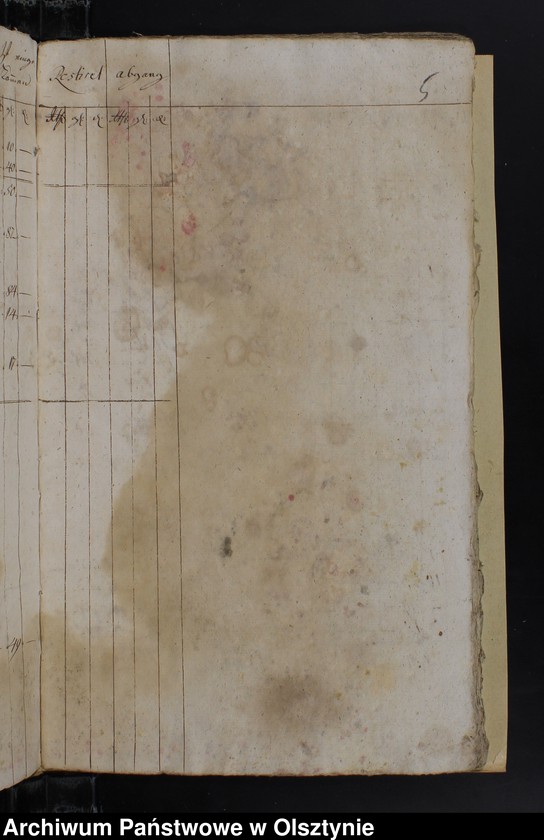 image.from.unit.number "Jahr Kirchen Rechnung der Silberbachschen Kirchen aller Einnahme und Ausgabe wie auch Bau-Rechnung"