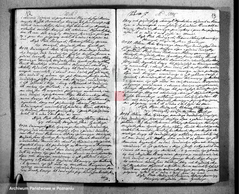 Obraz 8 z jednostki "Akta urodzeń, małżeństw, zgonów i zapowiedzi"