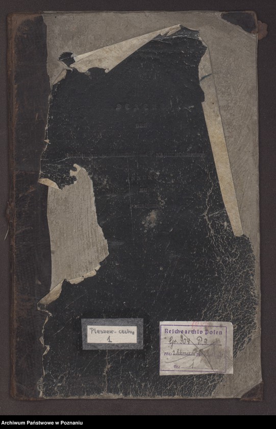 Obraz z jednostki "Statut der Schmiede - Schlosser und Nagelschmiede-Innung zu Pleschen."