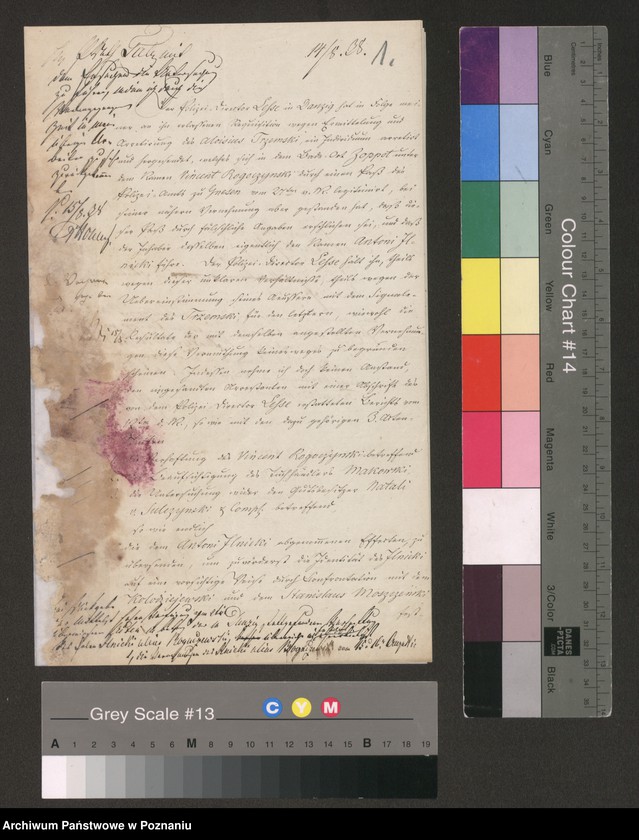 Obraz 5 z jednostki "A. betr. Anton von Ilnicki alias Rogaczewski"