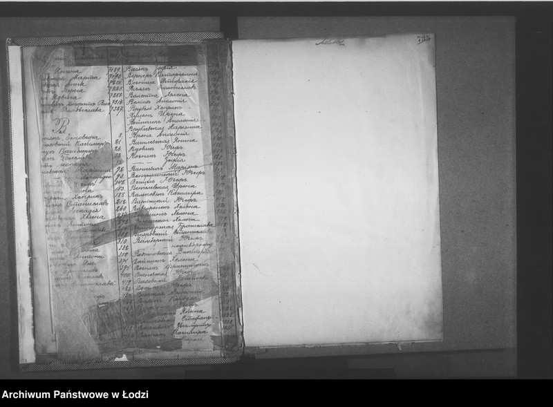 Obraz 11 z jednostki "Skorowidz do akt urodzeń"