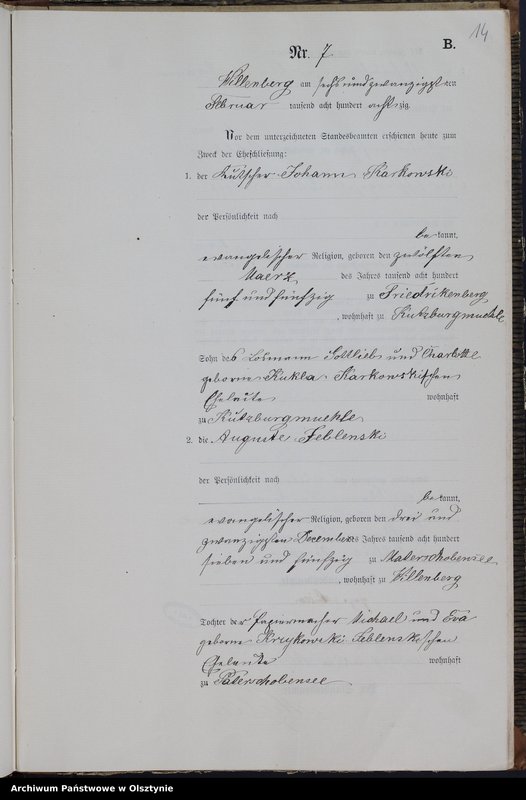 image.from.unit.number "Heiraths-Neben-Register Nr 1 - 32"