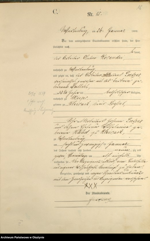 image.from.unit.number "Sterbe-Haupt-Register Nr 1 - 150"