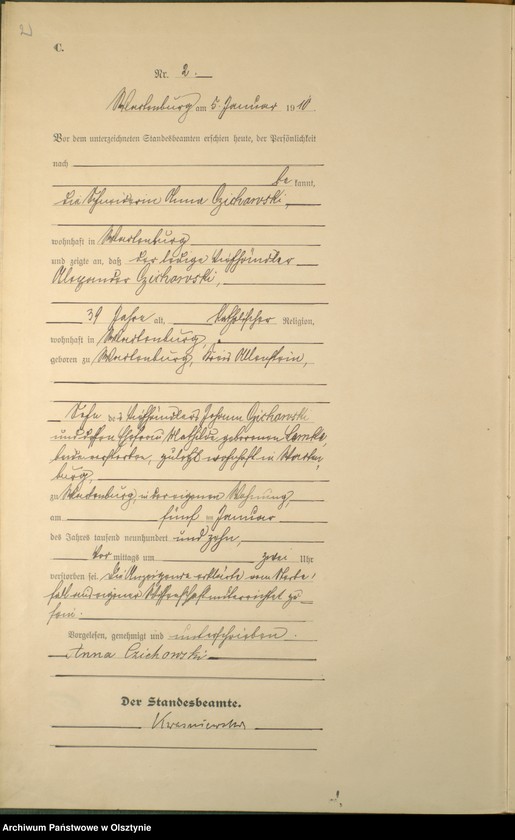 image.from.unit.number "Sterbe-Haupt-Register Nr 1 - 93"