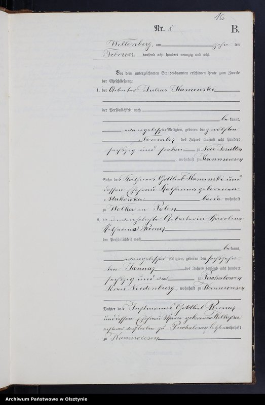 image.from.unit.number "Heiraths-Neben-Register Nr 1 - 41"