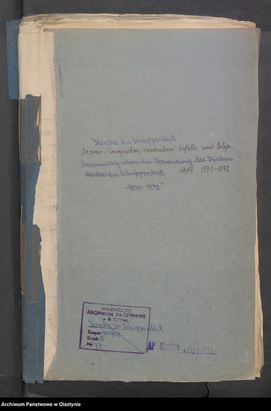 image.from.unit.number "Dezems-Consignation, verschiedene Kirchen Gefälle und Beläge"