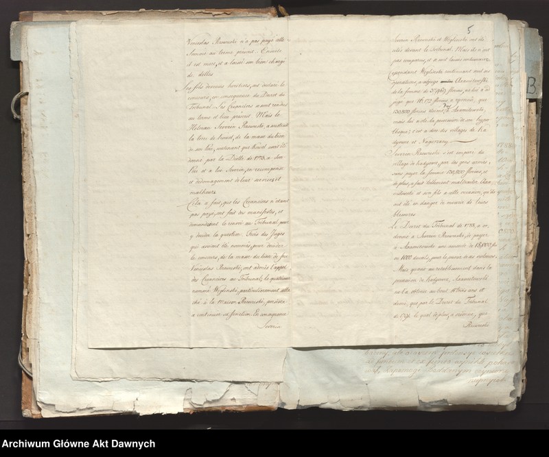 image.from.unit.number "Korespondencja króla Stanisława Augusta (z Grodna i Petersburga) z różnymi osobami; korespondencja zawiera w większości prośby - jak wyżej."