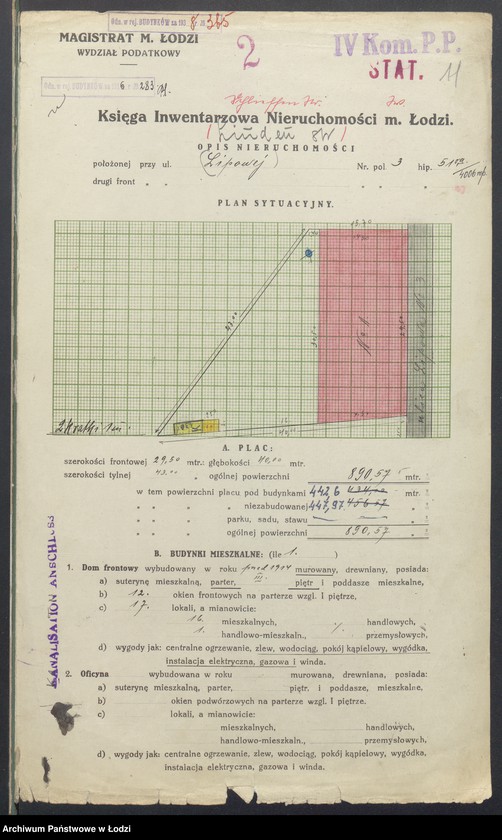 image.from.unit.number "Księga inwentarzowa nieruchomości m. Łodzi ul. Lipowa"