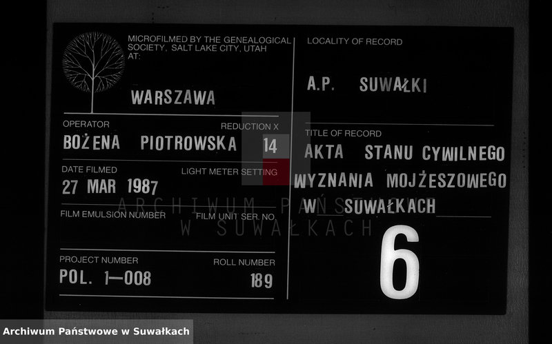image.from.unit.number "Dokumenty Brakosočetavšichsja Evreev po Suvalkskomu Okrugu v 1872 godu"