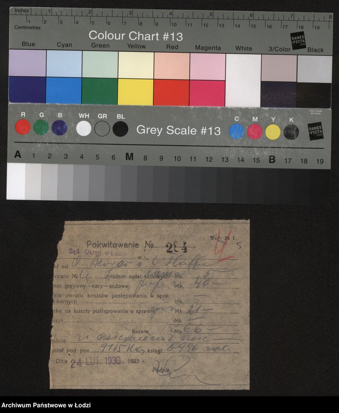 Obraz 7 z jednostki "Ajzer Bergier, Dawid Flatto- handel wyrobami gumowymi"