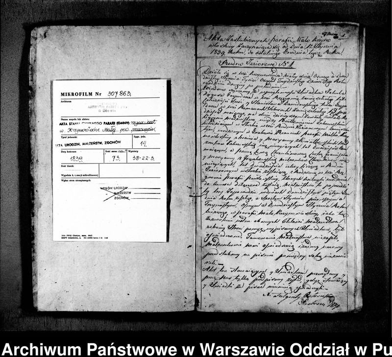 image.from.unit.number "Akta urodzeń, małżeństw i zgonów"