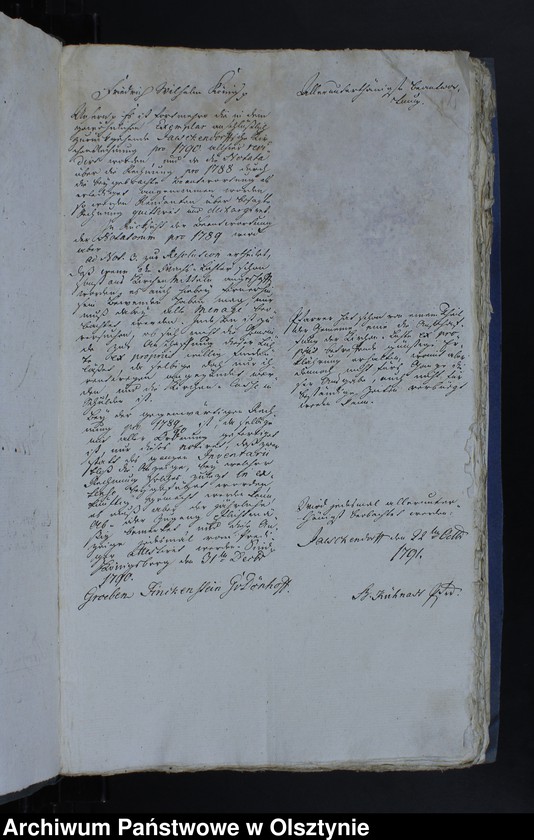 image.from.unit.number "Jahr Rechnung aller Einnahme und Ausgabe der Jäskendorffschen Kirche"