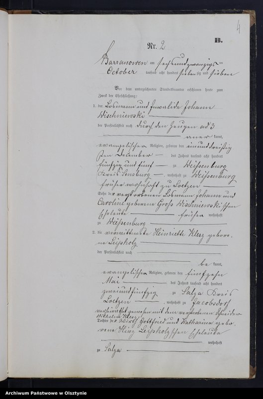 image.from.unit.number "Heiraths-Haupt-Register Nr 1 - 6"