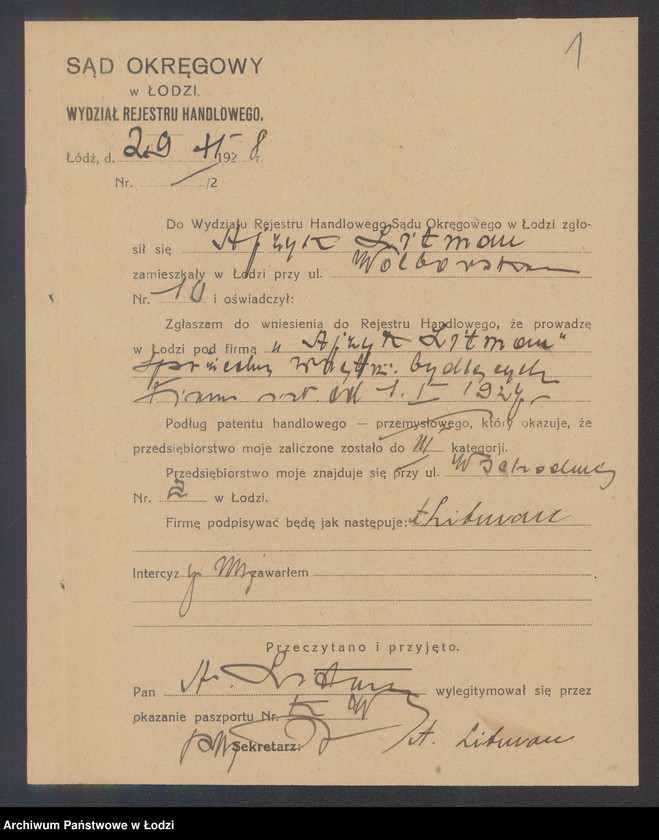 Obraz 3 z jednostki "Ajżyk Litman – sprzedaż wnętrzności bydlęcych"