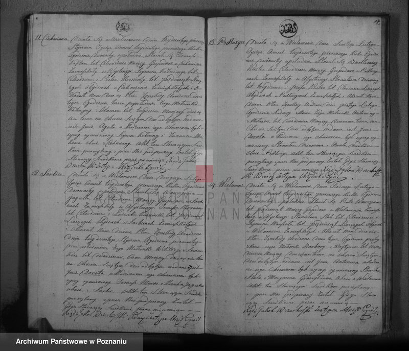 image.from.unit.number "Akta urodzeń, małżeństw i zejścia"