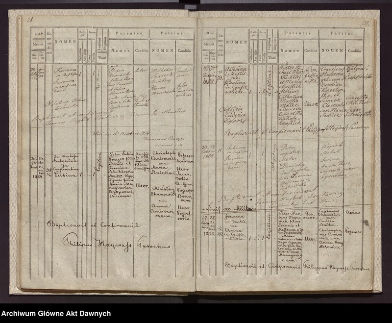 image.from.unit.number "Parafia Stanisławów, ormiańska archidiecezja lwowska; Galicja, zabór austriacki. Księga metrykalna urodzeń."