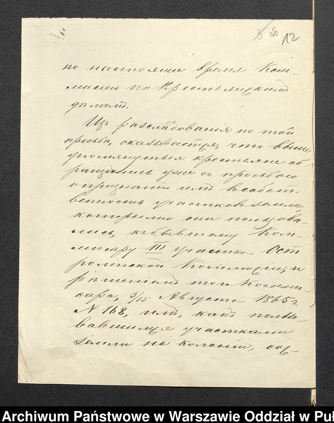 image.from.unit.number "O urządzaniu chłopów byłej rządowej własności Niegówiec, wchodzących w skład byłej ekonomi Brok, gm.Orło"