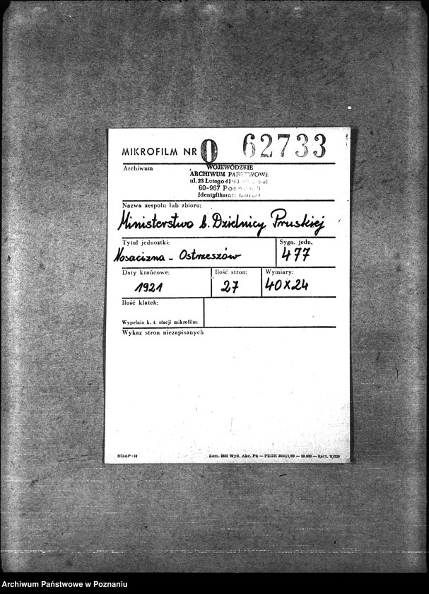 Obraz 2 z jednostki "Nosacizna - Ostrzeszów"