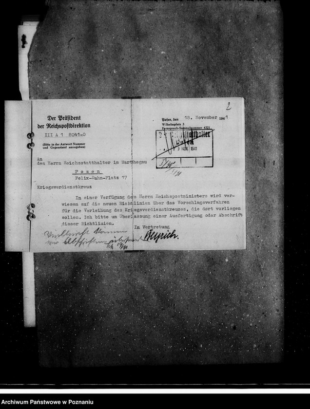 Obraz 7 z jednostki "Kriegsverdienstkreuze"