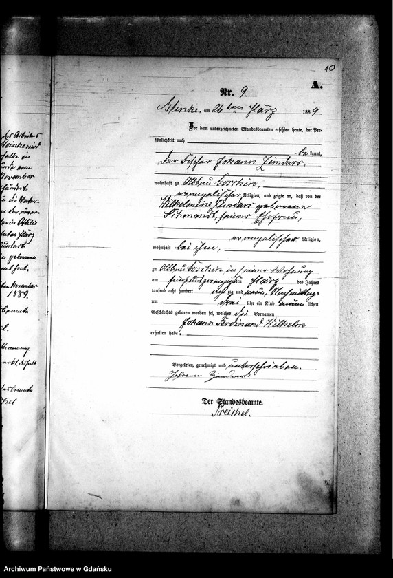 Obraz 14 z jednostki "Księga urodzeń"
