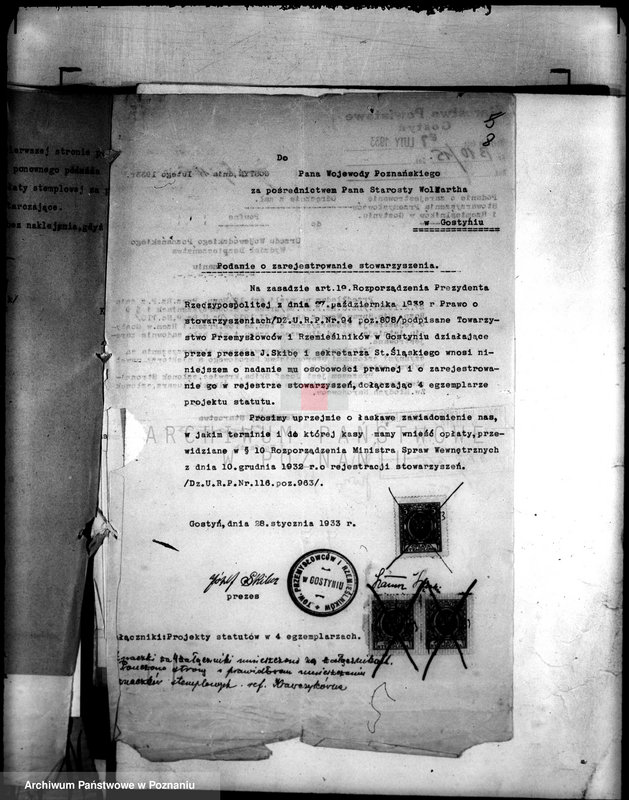 Obraz 12 z jednostki "/Towarzystwo Przemysłowców i Rzemieślników w Gostyniu/"