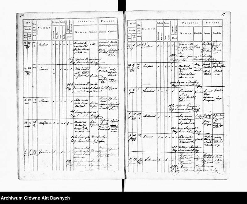 image.from.unit.number "Parafia: Stanisławów. Dekanat: Stanisławów. Księga metrykalna urodzeń tylko dla miasta Stanisławów. Tom XIX."