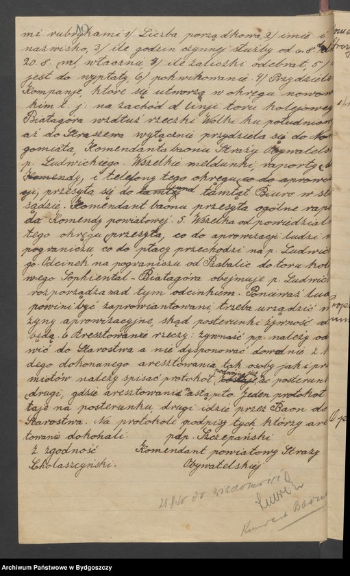 image.from.unit.number "Rozkazy [wewnętrzne i tajne wydane przez Komendę Powiatową Zachodniej Straży Obywatelskiej w Nowym Mieście]"