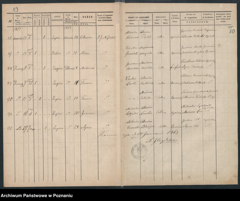 Obraz 13 z jednostki "Księga urodzeń"