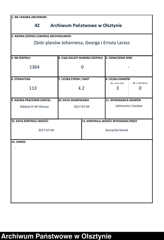 image.from.unit.number "[Projekt parku w Warlitach Małych, pow. Ostróda należącego do p. Leyn]"