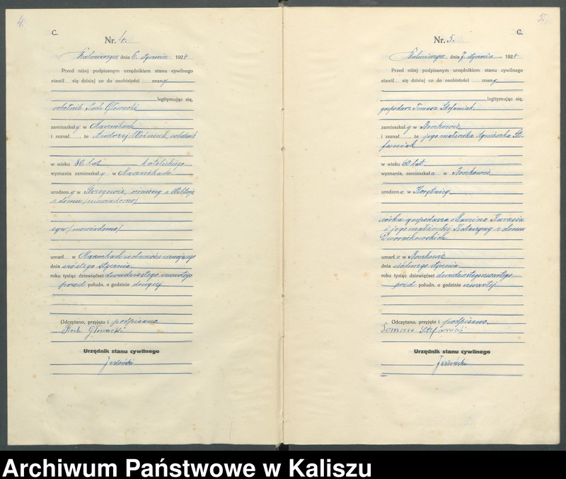 Obraz 7 z jednostki "[Księga zgonów]"