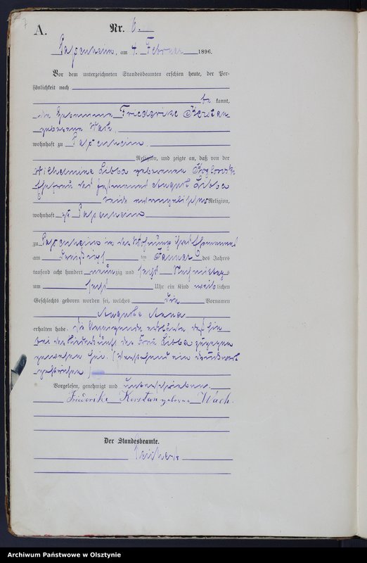 image.from.unit.number "Geburts-Haupt-Register Nr 1 - 87"