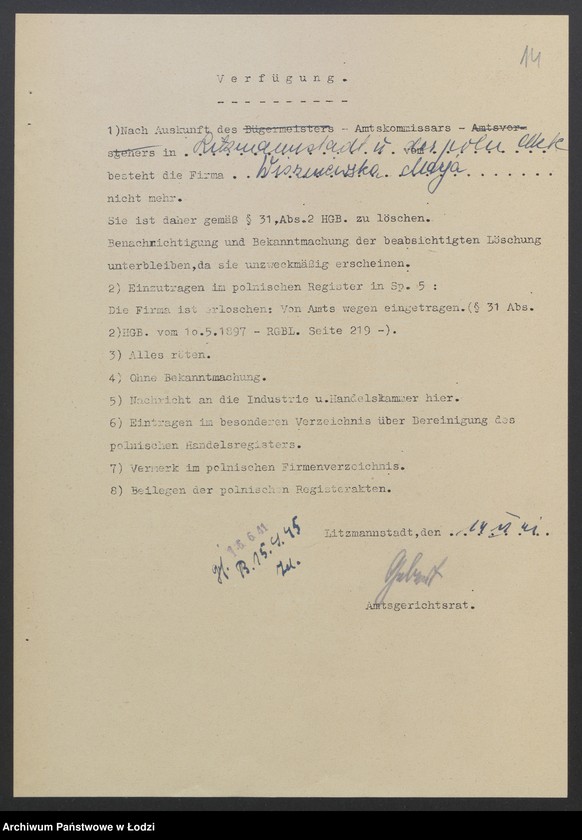 Obraz 16 z jednostki "Maria Wiszniewska - skład win i sklep kolonialny"