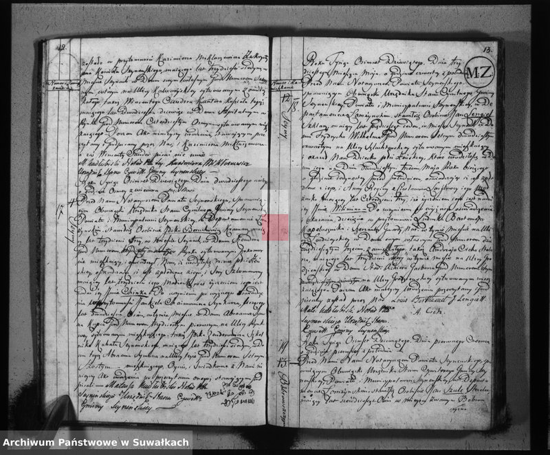 image.from.unit.number "Akta urodzonych gminy seyneńskiej od 1-go maja 1809 r."