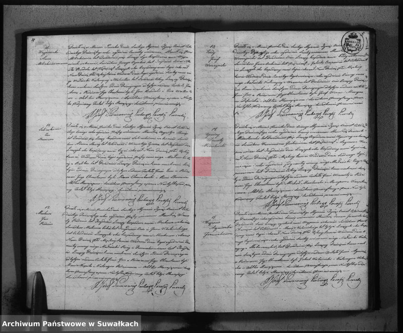image.from.unit.number "Duplikat akt urodzonych, zaślubionych i umarłych na rok 1849 z parafij katolickiej Puńsk"