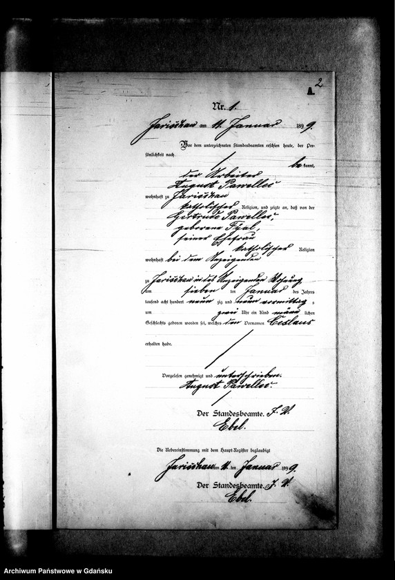 Obraz 6 z jednostki "Księga urodzeń"