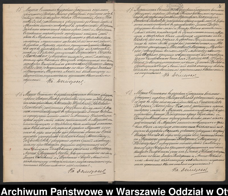 image.from.unit.number "Akta urodzeń, małżeństw i zgonów"