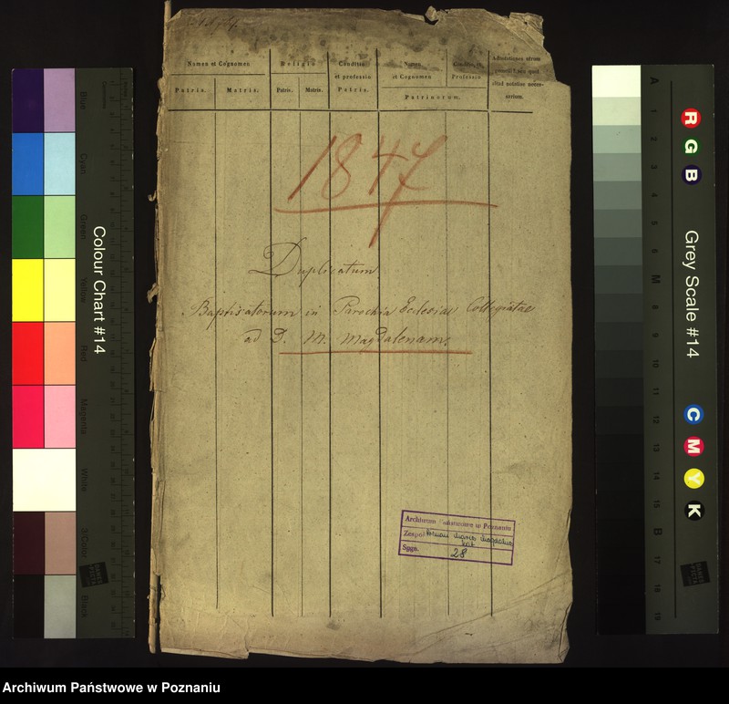 Obraz 2 z jednostki "Księga urodzin"