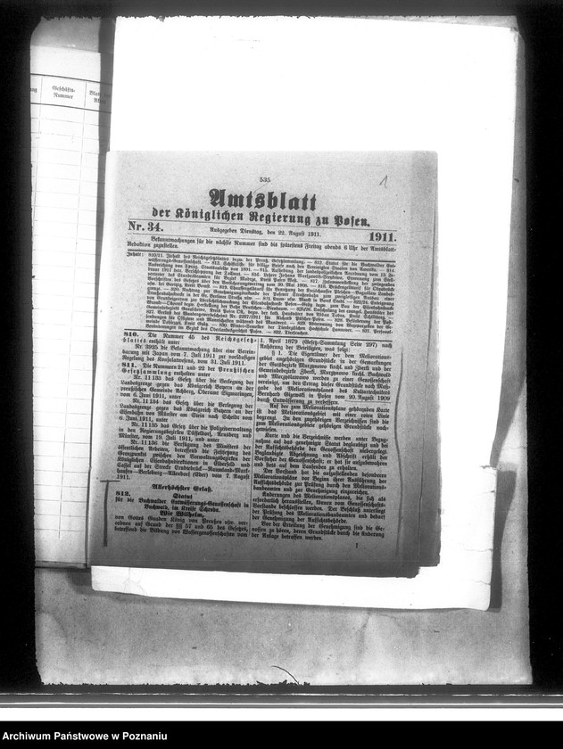 Obraz 5 z jednostki "Die Bildung einer Draenage-Genossenschaft in Buchwald Kreis Schroda Bukowy Las"