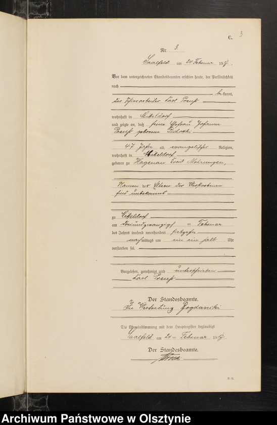 image.from.unit.number "Sterbe-Neben-Register Nr 1 - 21"
